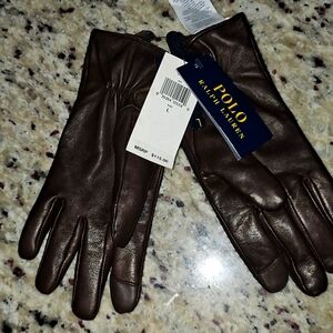 Polo Ralph Lauren Unisex Leather Gloves